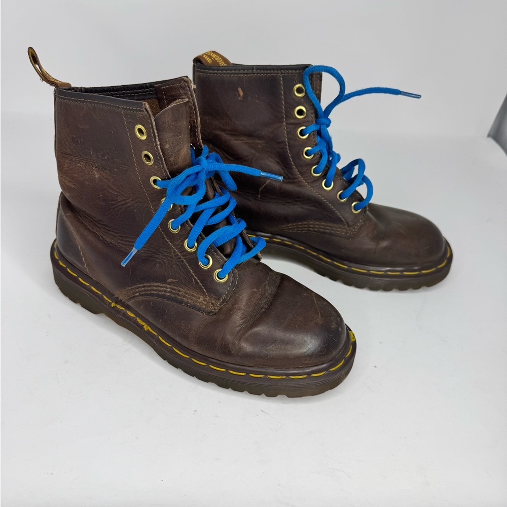 DR. MARTENS 1460 Dark Brown Leather Boots